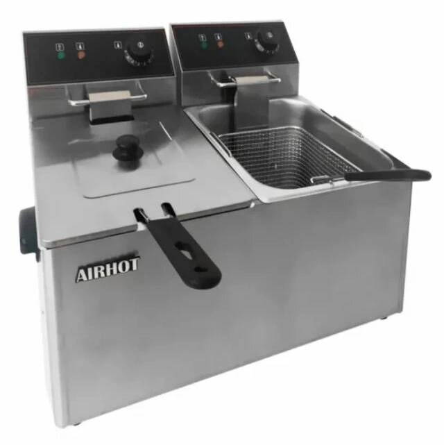 Фритюрница AIRHOT EEF6+6 (2 х 6литров) фото 2