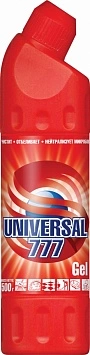 Средство для дезинфекции и мойки Universal 777 гель (аналог Доместос) 1л фото 1