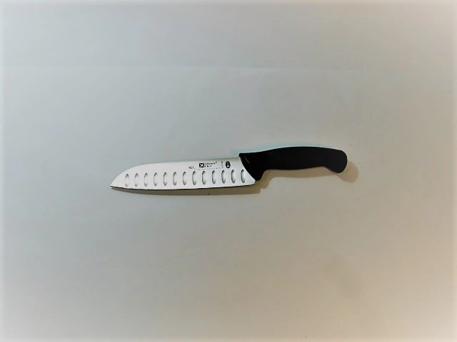 Нож Atlantic Chef поварской 18см Santoku черный фото 1